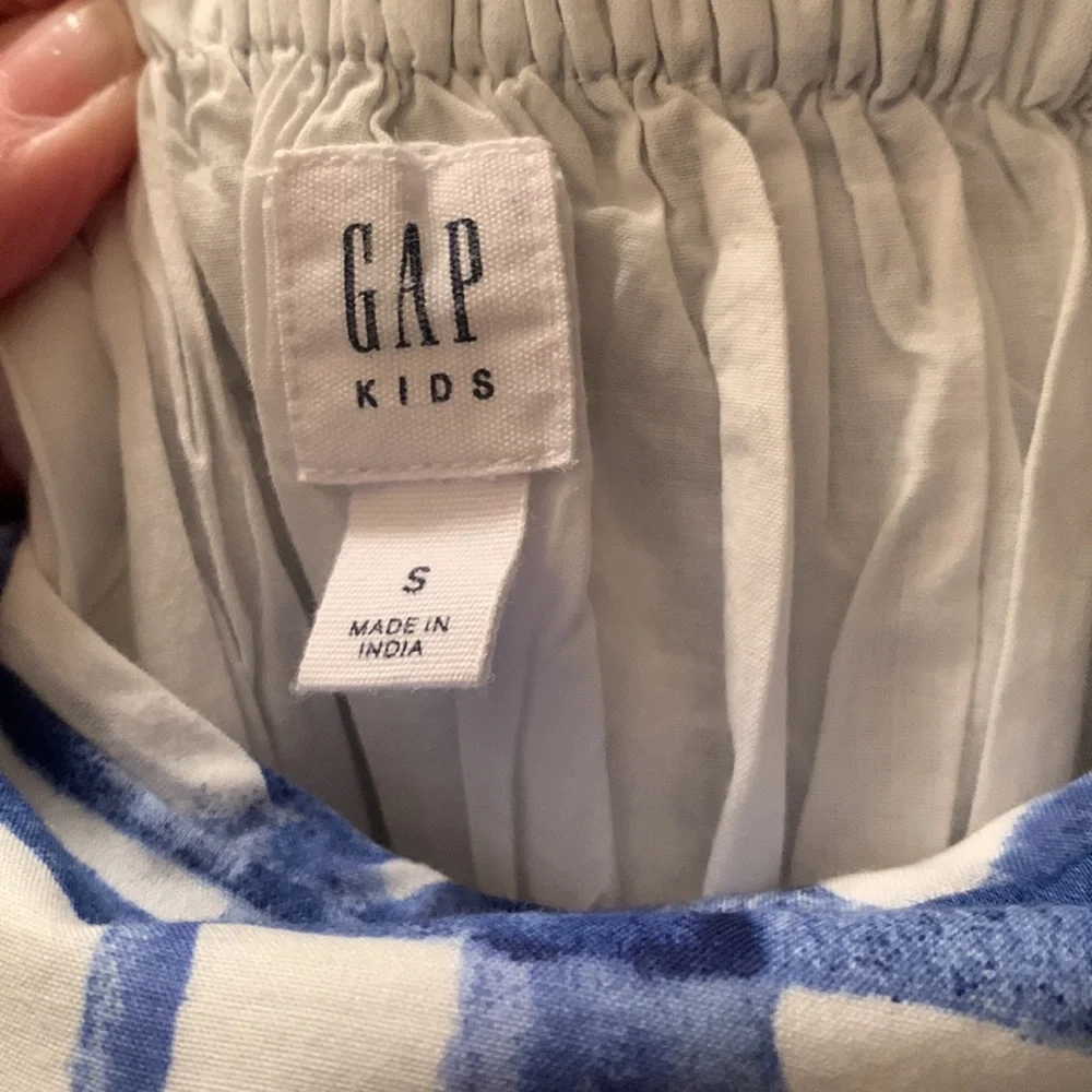 Gap Girls Check Dress Sz S(6-7) Excellent Condition